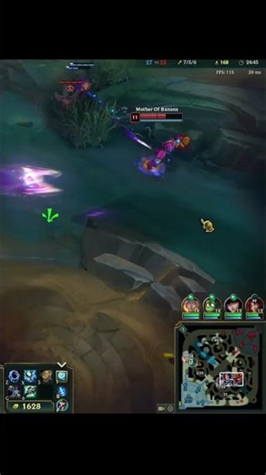 😱 Vex One-Shot Brand! Insane Execute Moment | Nevermorevinz LoL #shorts
