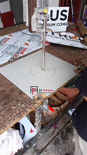 ACP Lingkar Diameter 20 cm: Cara Potong & Aplikasi Pintu Aluminium