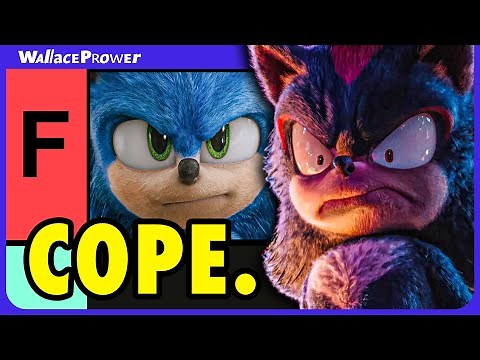 Ranking EVERY Sonic Movie Character