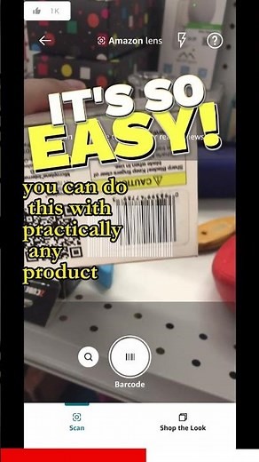 Scan Barcodes of Items in Stores to Compare Prices #shopping #savingmoney #price