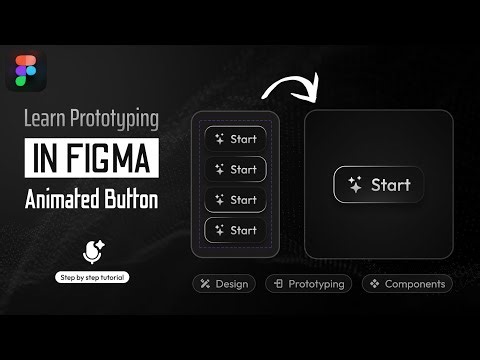 Animated Button | Learn Prototyping | Figma | DVxUI