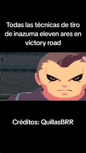 Técnicas de tiro de Inazuma Eleven Ares en Victory Road