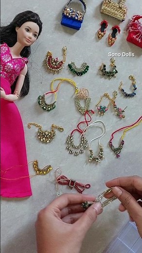 Doll jewellery collection 😍 part 1