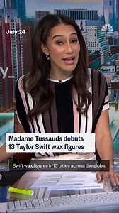 Madame Tussauds unveils 13 new wax figures of Taylor Swift, with each replicating a look from her recent record-breaking Eras Tour. | NBC News