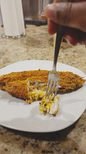 Stuffed Crusted Swai Recipe- Crispy, Cheesy & Irresistible! #foodies