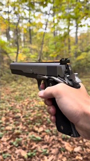 ".45 ACP Slow Motion Recoil Test |Satisfying Handheld Shot"#usa #education #us #texas #newyork