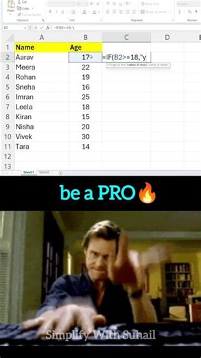 Be a Pro 🔥| Excel Trick to Save Time | Improve Productivity #excel