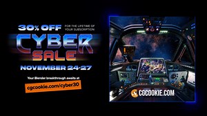 Our biggest Black Friday sale is live: get CG Cookie membership at 30% OFF 💣 https://cgcookie.com/subscribe | CG Cookie