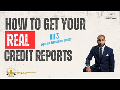 How To Get All 3 Credit Reports For FREE in 2025! Credit Mastery Course Study Step 1