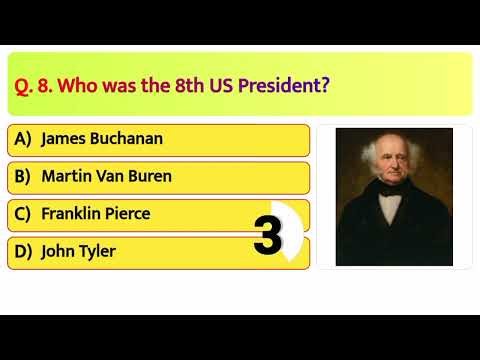US Presidents Quiz (1–20) | Can You Name the First 20 U.S. Presidents? 🇺🇸 | GK Challenge