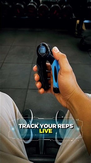 Easy way to get your hand grip Stronger. Train Smarter. Count Every Rep.