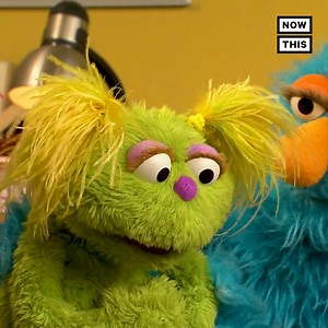 This new 'Sesame Street' muppet lives with a foster family | NowThis Entertainment