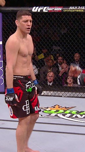 Nick Diaz is BACK in action! Who remembers this classic? 🧐 #ufc #nickdiaz #andersonsilva #ufc266 #taunt