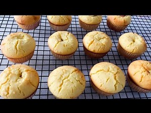 YUMMY YELLOW CORN MEAL MUFFINS WITH HOTDOG FILLING | EASY CORN MUFFIN RECIPE