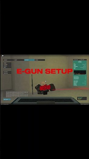 BEST E-GUN SETUP (PHANTOM FORCES) #phantomforces