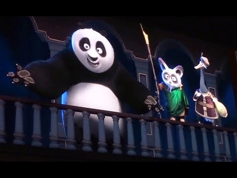 DreamWorks Theatre tour and "Kung Fu Panda" show highlights at Universal Studios Hollywood