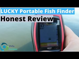 The Best Budget Portable Fish Finder! LUCKY Portable Fish Finder Review!
