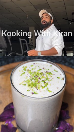Kooking With Kiran on Instagram: "Not a shake… it’s a MASS WEAPON 💥🥤 Nitesh Soni’s Secret Shake Built for SERIOUS muscle mass, insane pumps & unstoppable gains 💪🔥 #NiteshSoni #SecretShake #SeriousMuscleMass #MuscleMass #MassGainer #BulkingSeason #BulkUp #FitnessLifestyle #FitnessIndia #IndianFitness #DesiFitness #ReelsIndia #TransformationJourney #NoExcuses #Kookingwithkiran #reels #insta #viral #trending #healthyrecipes #explore"