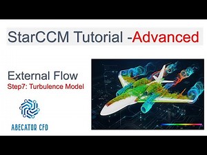 STAR-CCM+ Tutorial | Extrenal Flow Airbus320 | Part7– RSM Turbulence Elliptical Blending | Advanced