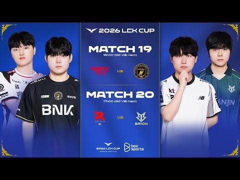 Bình Luận Tiếng Việt: T1 vs BFX l KT vs BRO | LCK CUP 2026