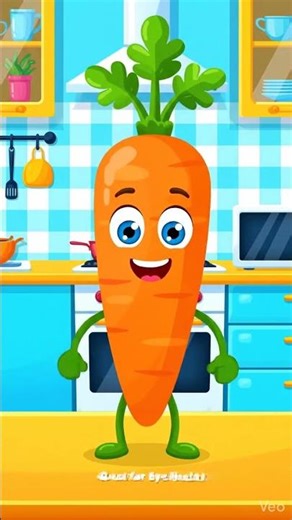 Talking Carrot Explains Its Health Benefits | Eat Carrots Daily