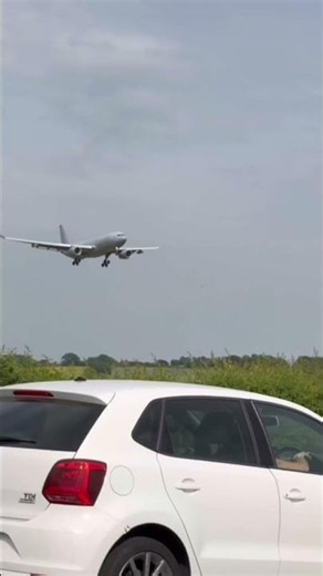 A3390 voyager arriving RAF Brize Norton #a330 #airbus #airplane ‪@RoyalAirForceBZN‬