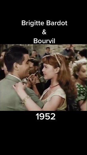 Le Trou Normand : Brigitte Bardot et Bourvil en 1952