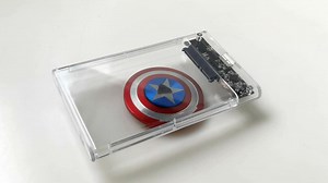USB3.0/2.0 HDD Enclosure 2.5inch Serial Port SATA SSD Hard Drive Case Support 4TB Transparent Mobile External HDD Case