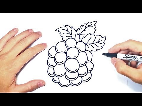 Cómo dibujar una Mora Paso a Paso | Dibujo de Mora