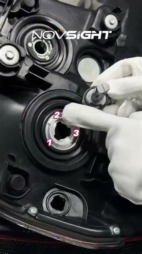 Novsight H11 LED bulbs are installed in just 3 steps, easy and fast! - This is Novsight N99 series