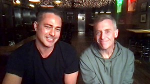 'Chicago Fire' stars Taylor Kinney and David Eigenberg celebrate 200th episode