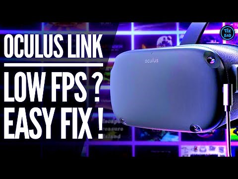 OCULUS LINK (Quest 1 & 2) - Low FPS and Stutters on PCVR games ? EASY FIX !