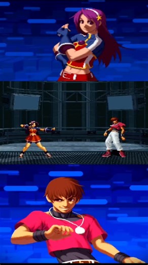 Athena vs Orochi Chris (KOF 2002) – Part 2 🔥 When light meets darkness… things get crazy Don’t blink ⚡ . . . #classicgames #arcadegame #kof #retrogaming #draw