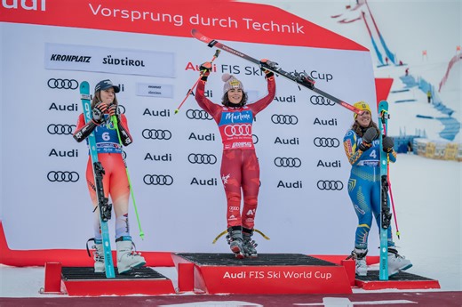 Classifica gigante femminile Kronplatz 2026: vince Scheib ma Brignone fa sognare