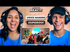 REUNIÃO DA AKATSUKI | Voice Makers | [React em Casal] 🔥