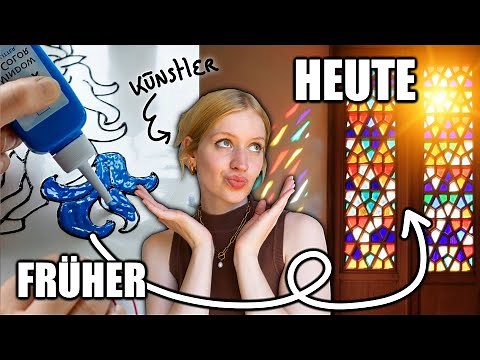 mit WINDOWCOLORS ein BUNTGLASFENSTER erschaffen! || Künstlerin Testet / DIY