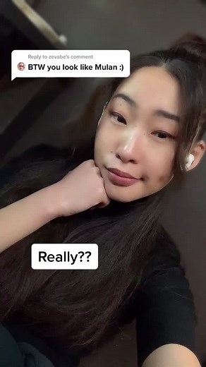 Mulan Look-Alike Reacts to Comparison with Shang from Mulan