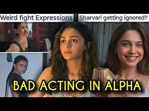 BAD FILM & EXTREMELY OVERHYPED: ALIA BHATT'S FUNNY FIGHTING SCENE | SHARVARI WAGH'S FAKE NARRATIVE