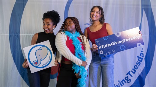 Happy Tufts Giving Tuesday, Jumbos! Give to your favorite causes at Tufts and then share, share, share: https://brnw.ch/21wY0gg | Tufts University