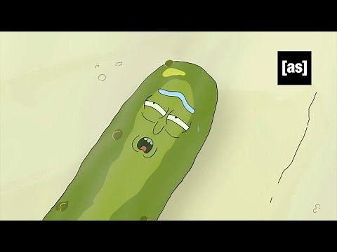 Rick y su miserable vida como pepinillo | Rick & Morty | Adult Swim LA
