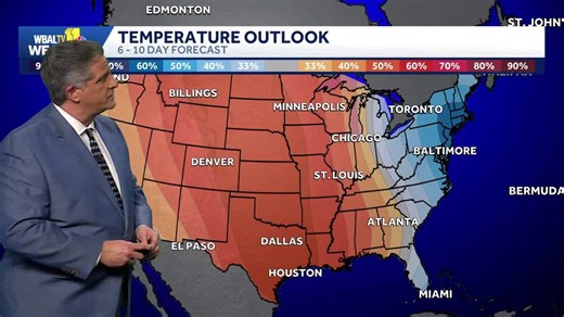 Weather Talk: What will temps look like over next 10 days?