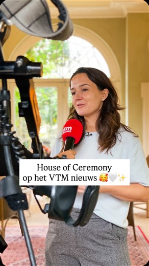 Master of Ceremony | Isabelle Dumortier | Deze avond was het zover 🌙 @this_is_house_of_ceremony op het @vtmnieuws van 19u 🥰 geland bij @bernheim_helend_land , omringd door... | Instagram