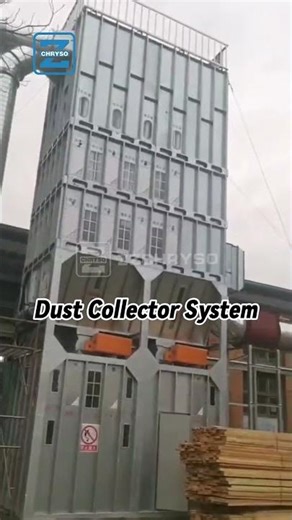 Vacuum Dust Collector System For Wood Shop Factory Woodworking