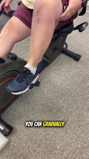 🚴‍♀️ 3 Reasons I Recommend This Recumbent Bike After Knee Replacement 🚴‍♂️ - If you’ve had a total knee replacement and want to keep progressing at home, the right bike makes all the difference. - Here are the 3 things I love about the FED Fitness Recumbent Bike 2025: - 1️⃣ Compact & Space-Saving – It’s small, easy to maneuver, and doesn’t take up much floor space. Perfect for apartments or tight home setups. - 2️⃣ Smaller Pedal Circle – The crank arm creates a smaller revolution, making it ea