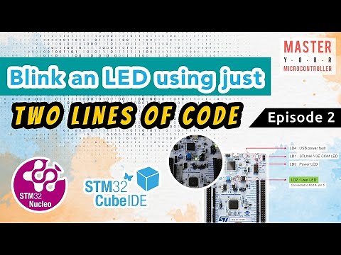 How to blink an LED using STM32 Nucleo Board | ARM Microcontroller | STM32G474 | Episode 2