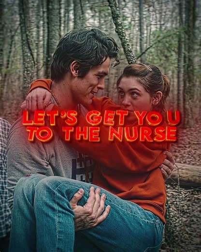 Steve Carries Nancy to the Nurse in Stranger Things