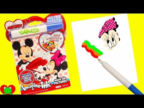 Coloring Mickey Mouse Clubhouse Friends and Minnie Book Imagine Ink
