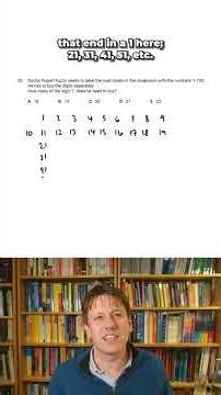 What is the quick way of working out the answer to this PMC question?