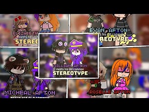 Afton meet their old common Stereotypes // My AU // FULL // « Hyper »