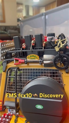 Ready for new adventures l fms camel trophy | FCX10 🚗🚗🚗🚗 #automobile #uniquemotors #fms #fcx10